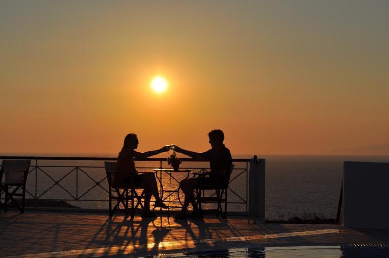 Ether Sunset Oia 외부 사진